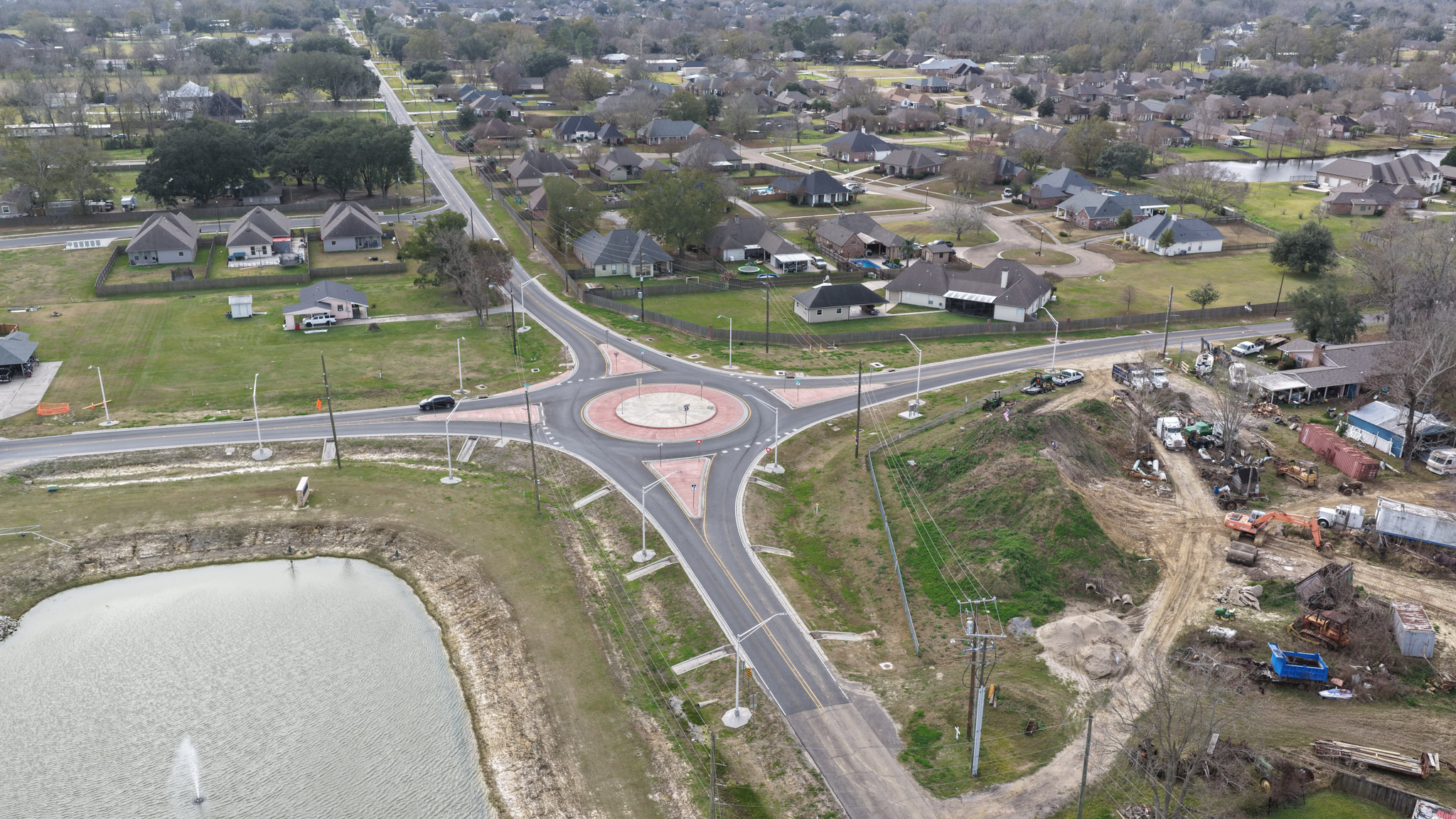 aerial roundabout